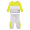 Conjunto Moletom Felpado Recorte Onda Marinha - Masculino