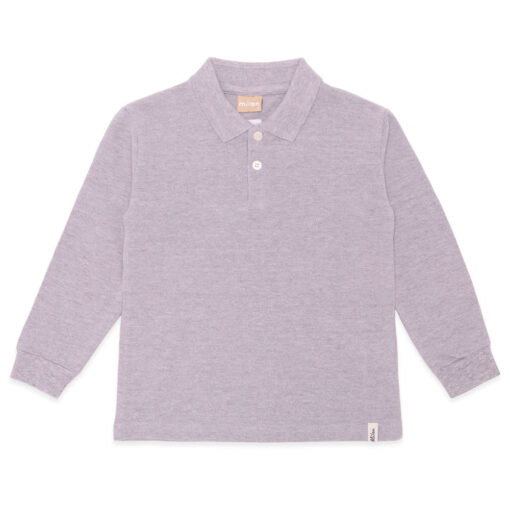 Camisa Polo Manga Longa com Punho Milon - Masculina - Imagem 2