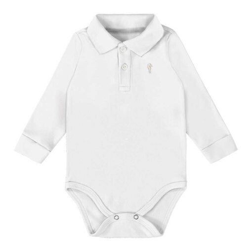 Body Polo em Suedine Onda Marinha - Masculina - Imagem 5