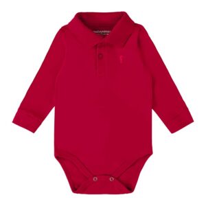 Alternative view of Body Polo em Suedine Onda Marinha - Masculina