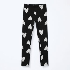 Calça Legging Estampada Corações Hering - Feminina
