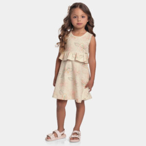 Vestido Estampa Floral Fakini Feminino