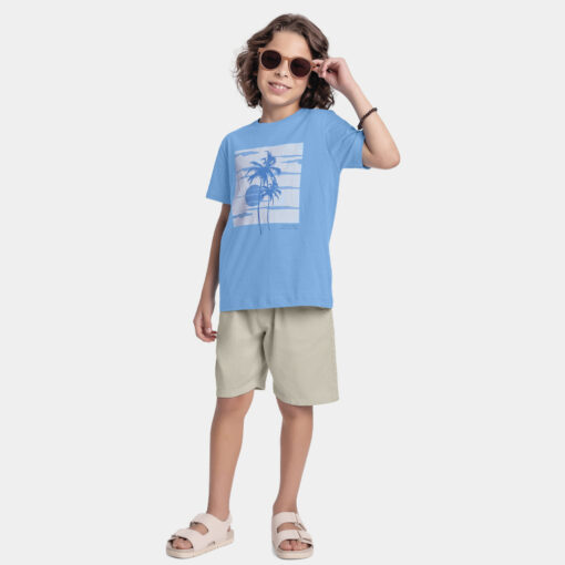 Conjunto Camiseta Manga Curta e Bermuda A Good Day Is A Summer Day Fakini Masculino