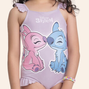 Alternative view of Maiô Lilo e Stitch Com Detalhes Em Babado Fakini Feminino