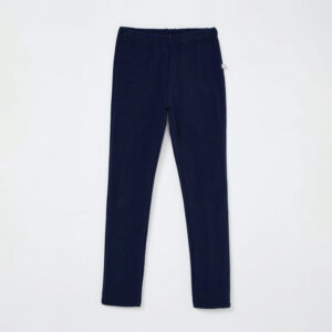 Alternative view of Calça Legging Em Moletom Peluciado Hering Feminina - Azul Marinho