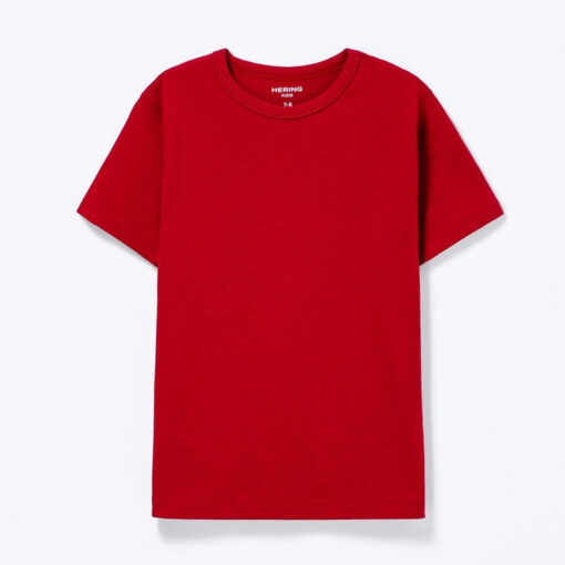 Camiseta Manga Curta Hering Unissex - Vermelho