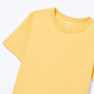 Alternative view of Camiseta Manga Curta Hering Unissex - Amarelo