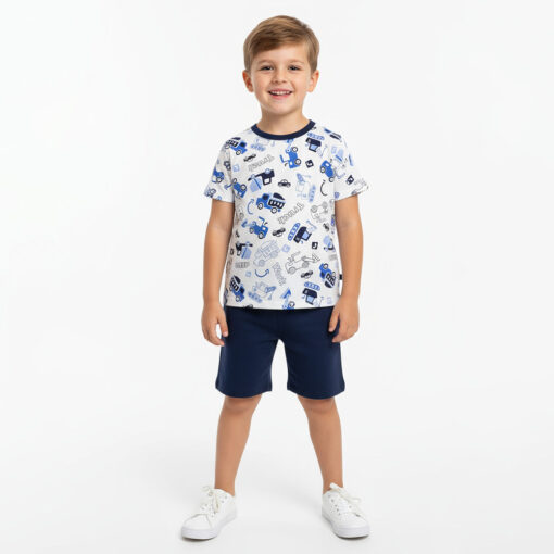 Camiseta Manga Curta Estapada Truck Masculina - Bygus